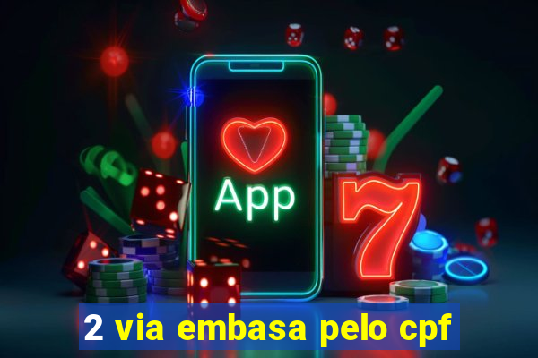 2 via embasa pelo cpf